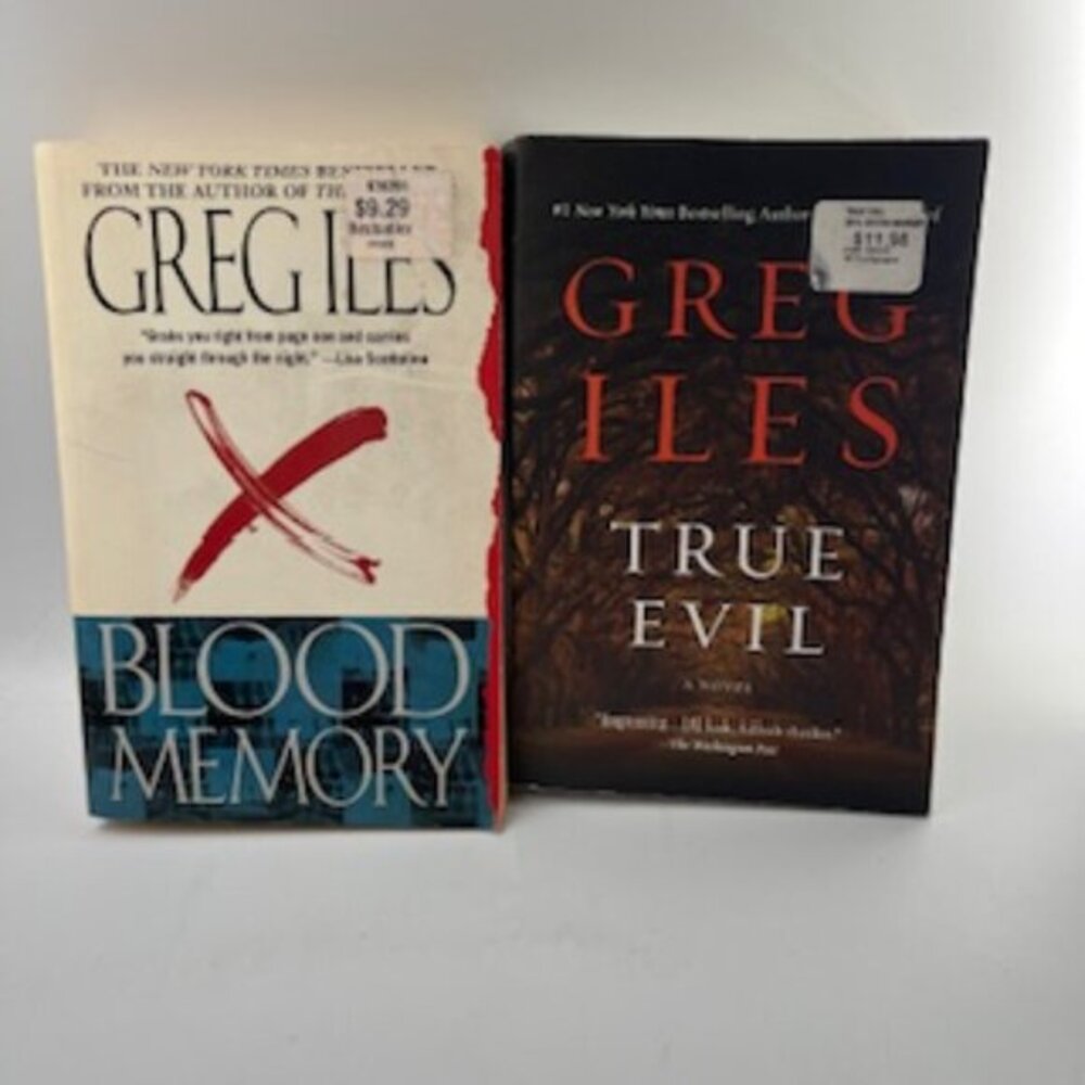 Greg Iles Novels Set‎ of 2 Paperback Books